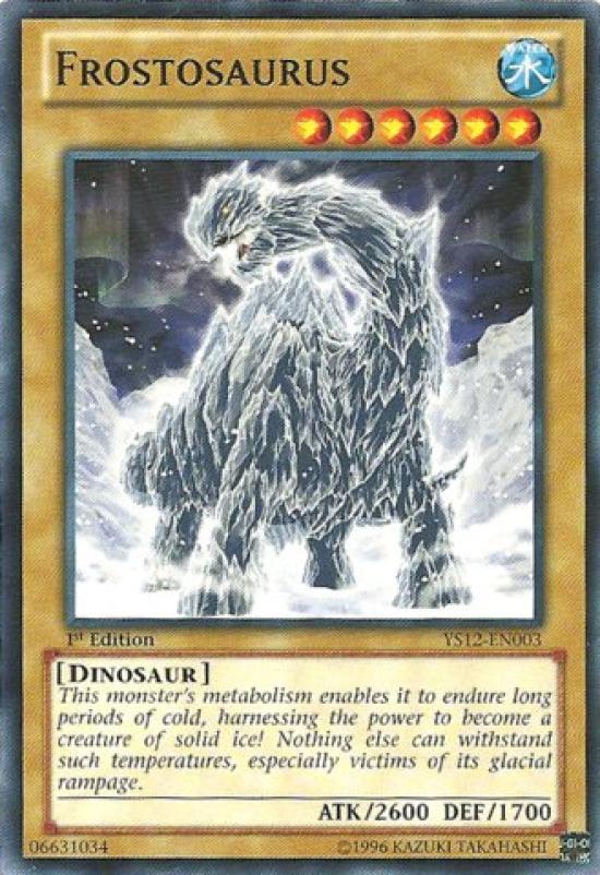 English Version Frostosaurus Starter XYZ Symphony 1st Yu-Gi-Oh! (YS12-EN003) - Deck - Edit...
English Version Frostosaurus Starter XYZ Symphony 1st Yu-Gi-Oh! (YS12-EN003) - Deck - Edit...