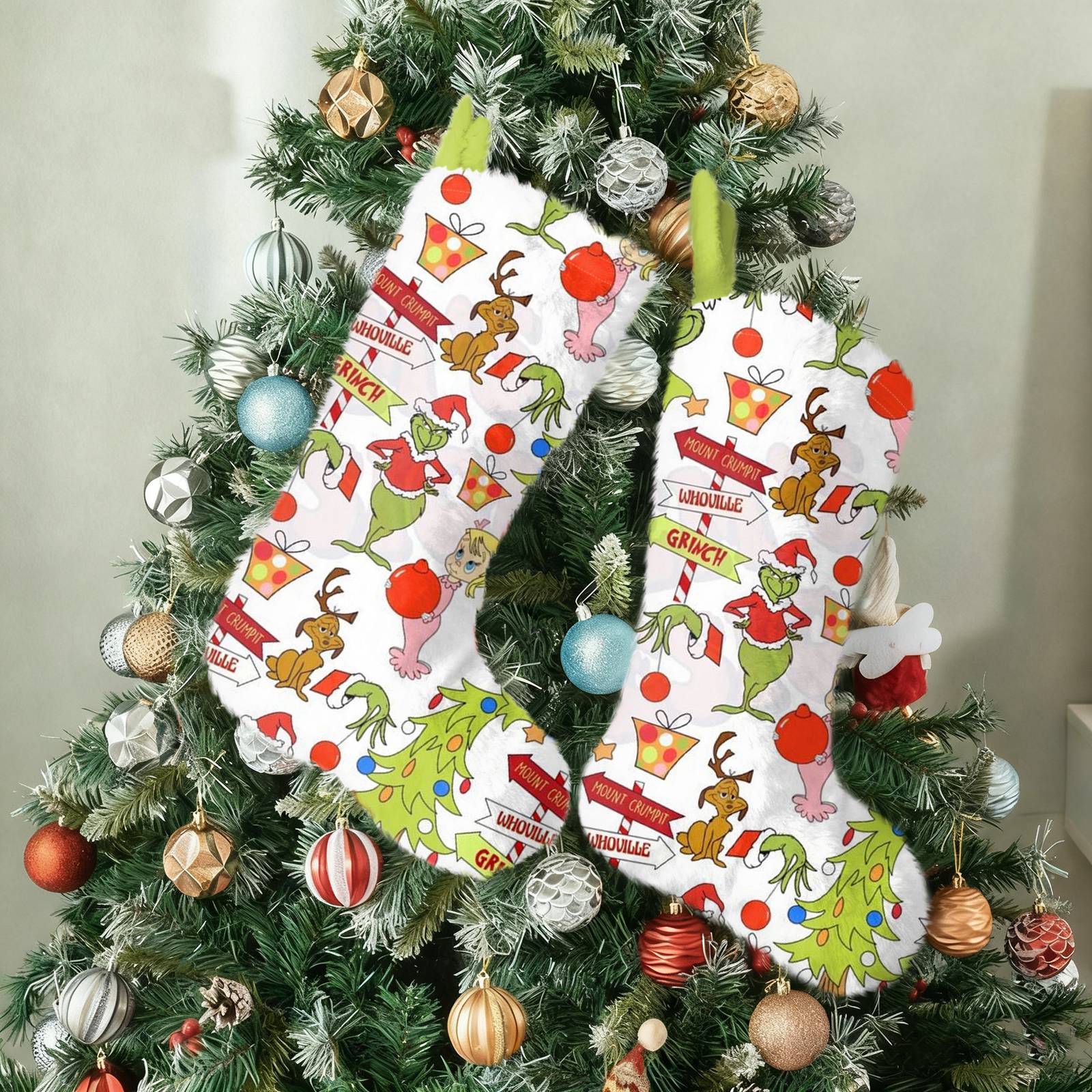 Рождественские чулочные украшения Подвески для украшения рождественской елки One Size
Рождественские чулочные украшения Подвески для украшения рождественской елки One Size