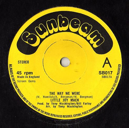 7inch Record JOY MACK - The Way We Were SB017 Sunbeam 1976 UK Reggae, Ska & Dub Used
7inch Record JOY MACK - The Way We Were SB017 Sunbeam 1976 UK Reggae, Ska & Dub Used