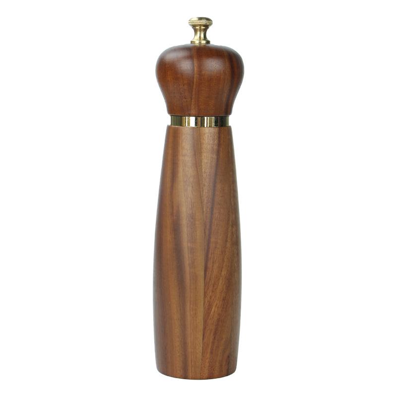 Acacia Wood and Steel Pepper & Salt Grinder Set with Ceramic Core
Acacia Wood and Steel Pepper & Salt Grinder Set with Ceramic Core