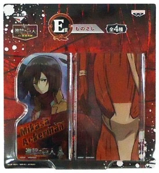 Ichiban Kuji Attack on Titan Retrieval E Prize Ruler Mikasa Ackerman Single Item BANPRESTO ~Lottery Operation~
Ichiban Kuji Attack on Titan Retrieval E Prize Ruler Mikasa Ackerman Single Item BANPRESTO ~Lottery Operation~