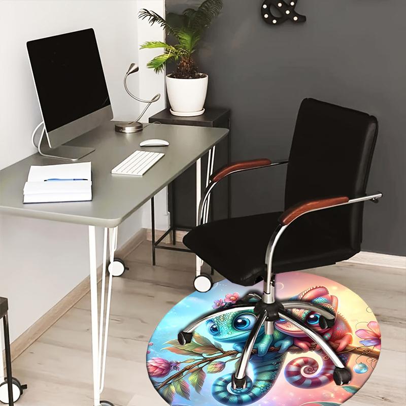 1pc Carpet Chair Mats Chameleon Duo Fantasy Branch Perfect for Decorating Chairs, Polyester Carpet, for Living Room.YDT593 80cm by 80cm
1pc Carpet Chair Mats Chameleon Duo Fantasy Branch Perfect for Decorating Chairs, Polyester Carpet, for Living Room.YDT593 80cm by 80cm