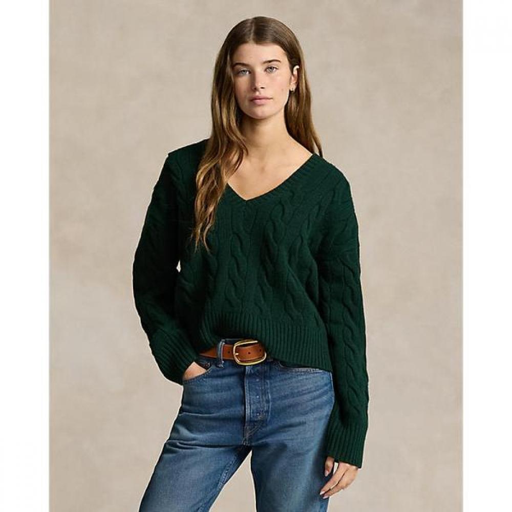 Polo Ralph Lauren Women S Cable Knit Wool caShmere V Neck Sweater wmpoSwenc021045300 M
Polo Ralph Lauren Women S Cable Knit Wool caShmere V Neck Sweater wmpoSwenc021045300 M