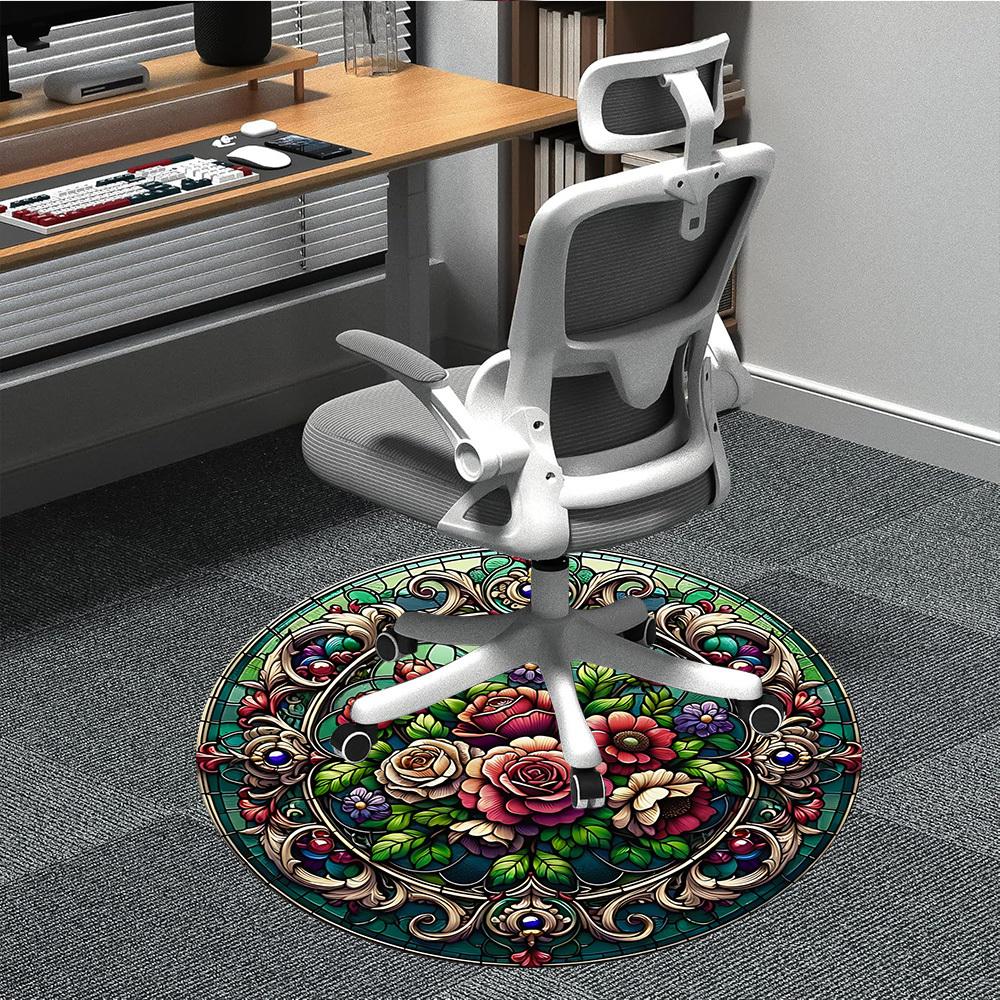1PC Floral Ornament Chair Carpet for Office Non-Slip, Lightweight, Machine Washable Rug for Office, Sleeping, Room - Holiday Decoryy251009074 80cm by 80cm
1PC Floral Ornament Chair Carpet for Office Non-Slip, Lightweight, Machine Washable Rug for Office, Sleeping, Room - Holiday Decoryy251009074 80cm by 80cm