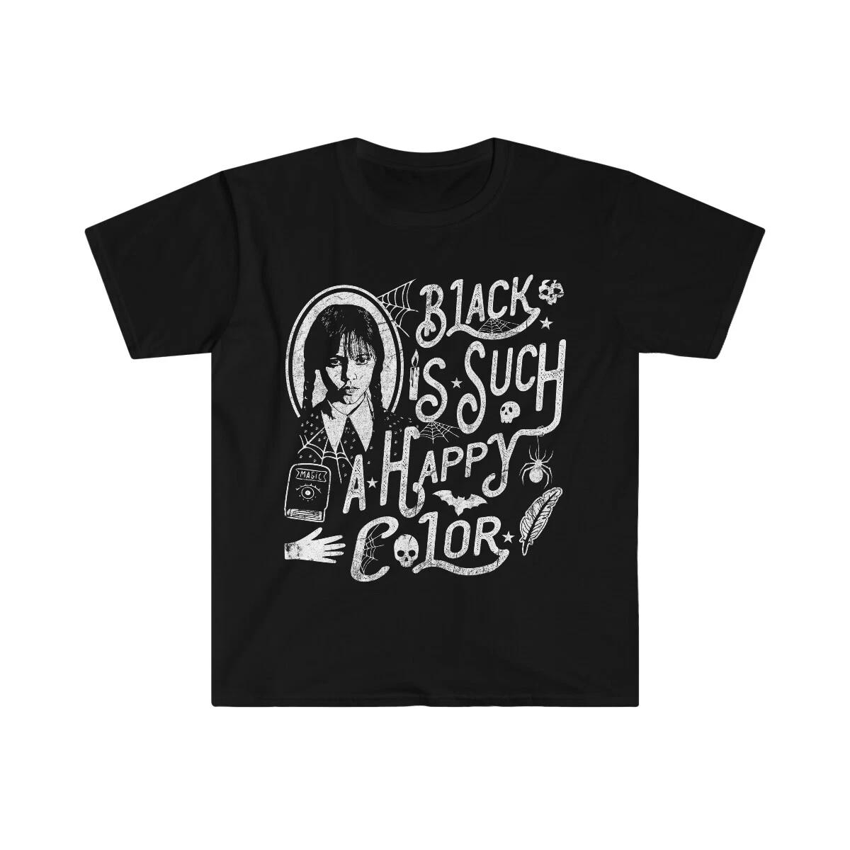 Black Is Such A Happy Color Unisex T-Shirt 3XL
Black Is Such A Happy Color Unisex T-Shirt 3XL