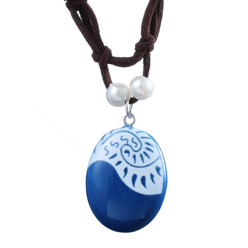 20pcs/lot Fashion Jewelry Movie Charm Moana Ocean Rope Chain Necklaces Blue Stone Pendants Leather Suede Choker Necklace 50cm синий
20pcs/lot Fashion Jewelry Movie Charm Moana Ocean Rope Chain Necklaces Blue Stone Pendants Leather Suede Choker Necklace 50cm синий