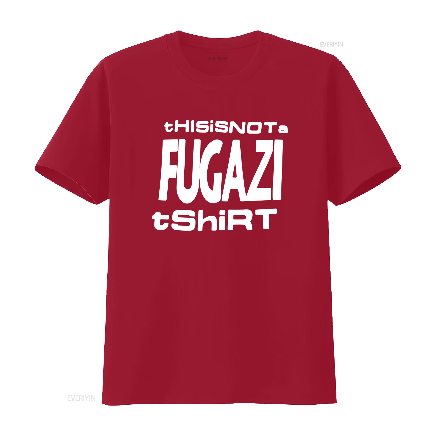Mens This Is Not A Fugazi T Shirt Hardcore Punk Style Cotton vintage Washed streetwear Soft Stretched Slightly Breathable L
Mens This Is Not A Fugazi T Shirt Hardcore Punk Style Cotton vintage Washed streetwear Soft Stretched Slightly Breathable L