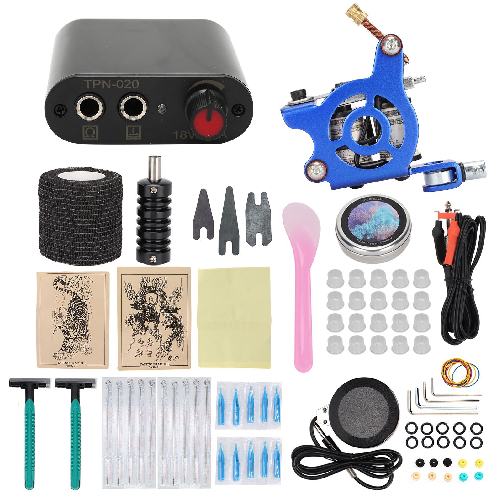 Комплект для татуировки с катушкой Блок питания Педаль для практики Чашка для чернил на коже Набор инструментов для начинающих татуировщиков EU Plug чёрный
Комплект для татуировки с катушкой Блок питания Педаль для практики Чашка для чернил на коже Набор инструментов для начинающих татуировщиков EU Plug чёрный