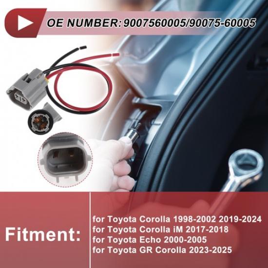 Backup Reverse Lamp License Plate Light Bulb Socket Wiring for Toyota Corolla 98
Backup Reverse Lamp License Plate Light Bulb Socket Wiring for Toyota Corolla 98