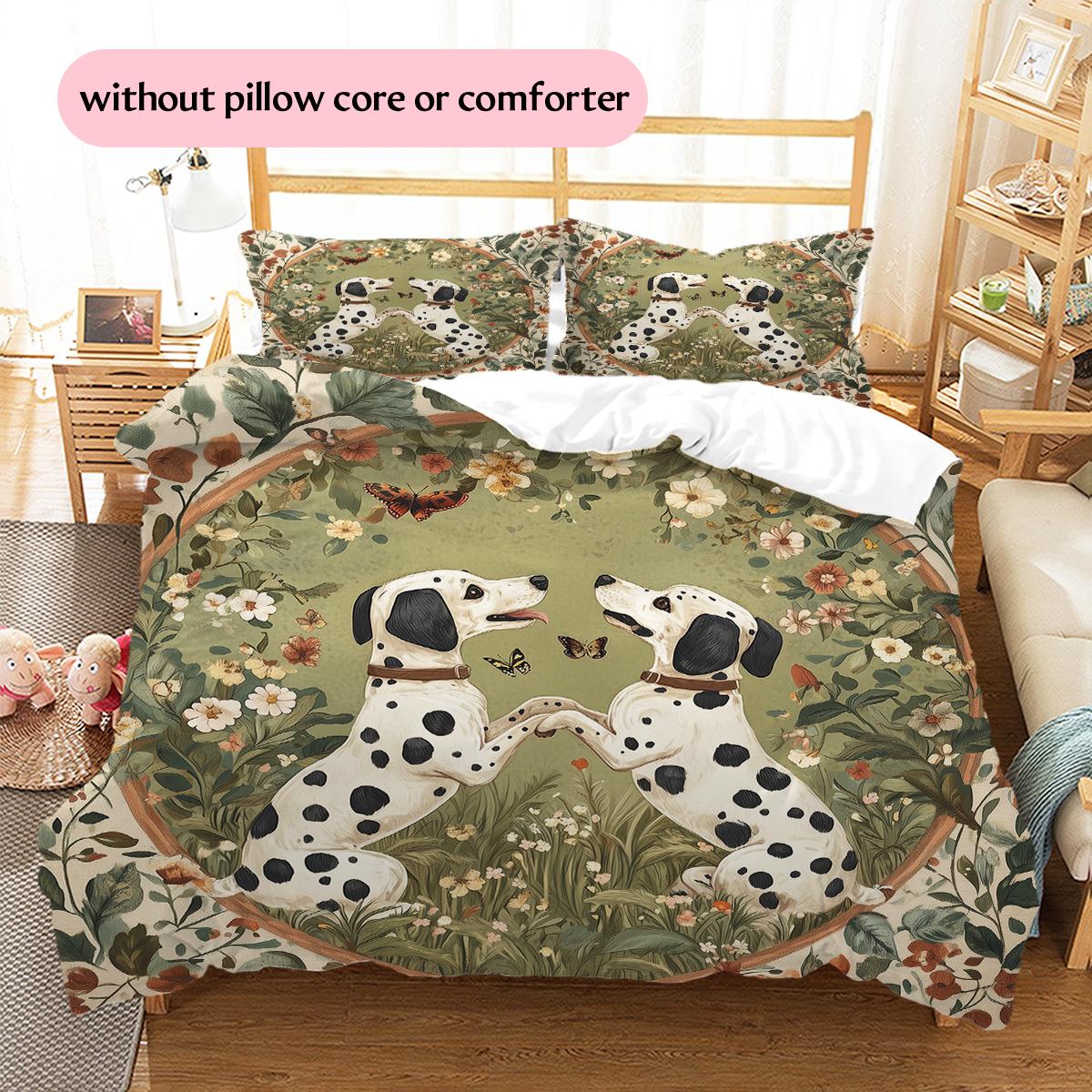 Dalmatian on Grass Pattern Bedding Home Decoration Birthday Gift (1 * duvet cover + 2 * pillowcase, without core) 135x200cm
Dalmatian on Grass Pattern Bedding Home Decoration Birthday Gift (1 * duvet cover + 2 * pillowcase, without core) 135x200cm