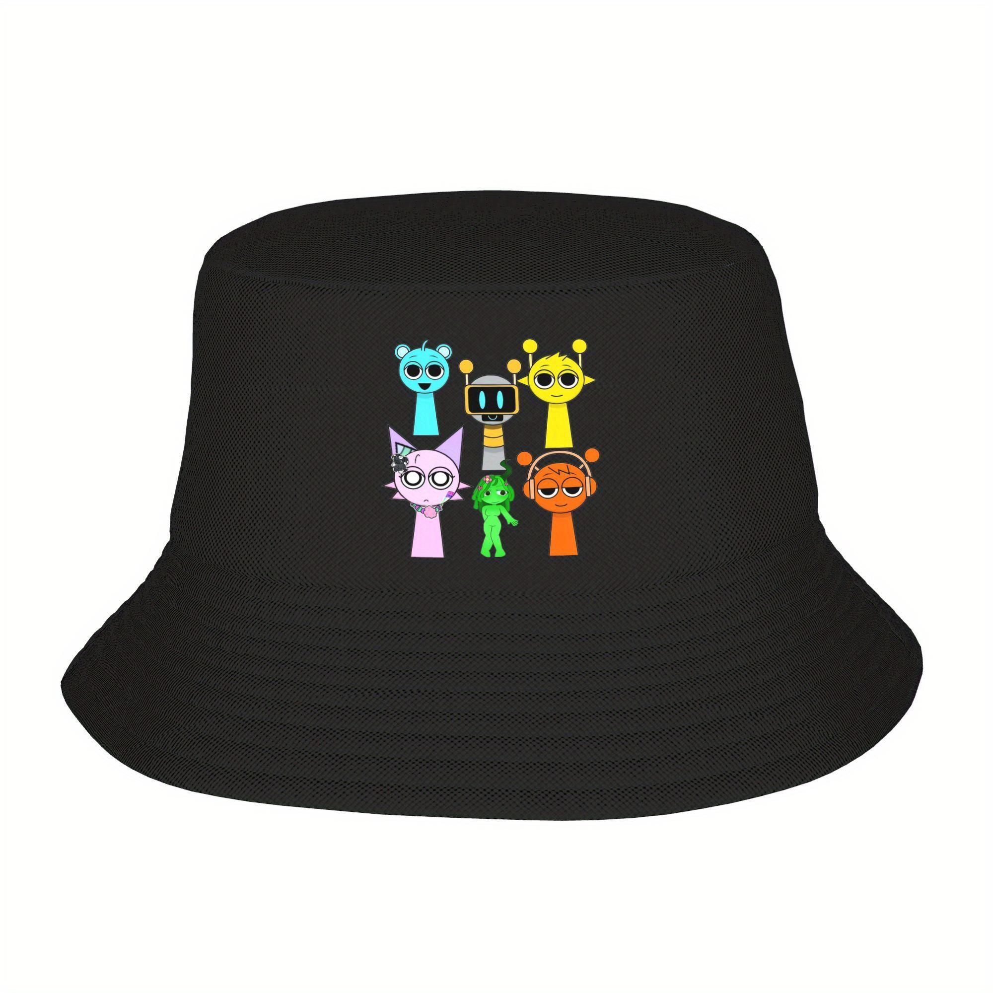 Travel Headwear Incredibox Sprunki Bucket Hat Streetwear Unisex Hot Sun Hat Horror Game Ispoti Fishing Cap Outdoor Sports
Travel Headwear Incredibox Sprunki Bucket Hat Streetwear Unisex Hot Sun Hat Horror Game Ispoti Fishing Cap Outdoor Sports