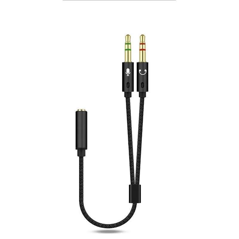 Y Splitter Headphone for Computer 3.5mm 1 Female to 2 Male 3.5mm Mic Audio Y Splitter Cable Headset to PC Adapter AUX Cable
Y Splitter Headphone for Computer 3.5mm 1 Female to 2 Male 3.5mm Mic Audio Y Splitter Cable Headset to PC Adapter AUX Cable