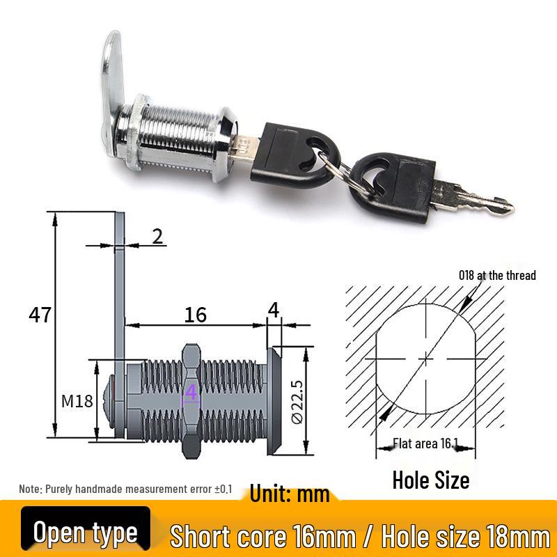 Zinc Alloy Rotating Tongue Lock for Drawer, Cabinet, Meter Box, and Door
Zinc Alloy Rotating Tongue Lock for Drawer, Cabinet, Meter Box, and Door