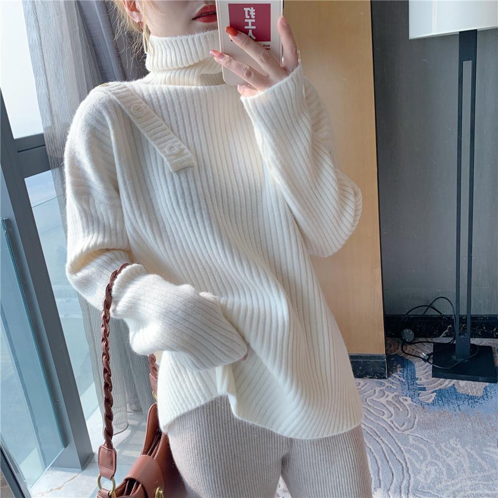 Свитер, пуловер, женский 2023, осень/зима, универсальная верхняя одежда ярких цветов, женский корейский свитер с длинным рукавом и высоким воротником, уменьшающий возраст One Size бежевый
Свитер, пуловер, женский 2023, осень/зима, универсальная верхняя одежда ярких цветов, женский корейский свитер с длинным рукавом и высоким воротником, уменьшающий возраст One Size бежевый