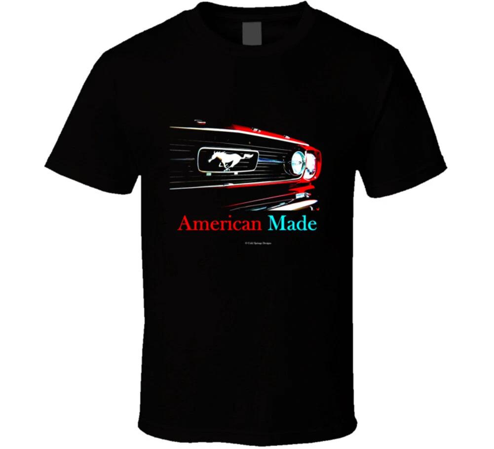 American Made Red 66 Stang Front Musclecar Gift T Shirt S
American Made Red 66 Stang Front Musclecar Gift T Shirt S