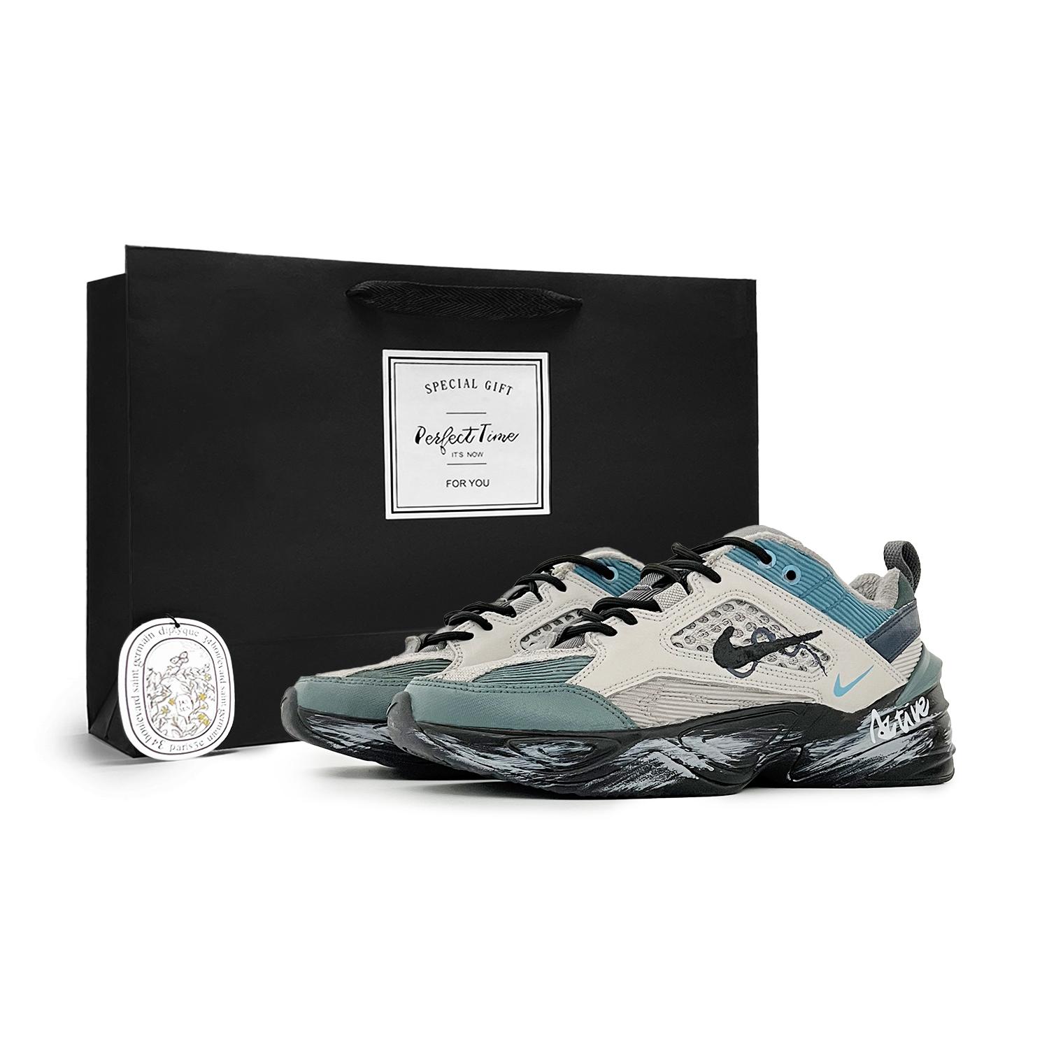 Nike M2K Tekno Voyage Abrasion Resistant Low top Chunky Sneakers Unisex Gray Green BV0074-001(Team285-) 41
Nike M2K Tekno Voyage Abrasion Resistant Low top Chunky Sneakers Unisex Gray Green BV0074-001(Team285-) 41