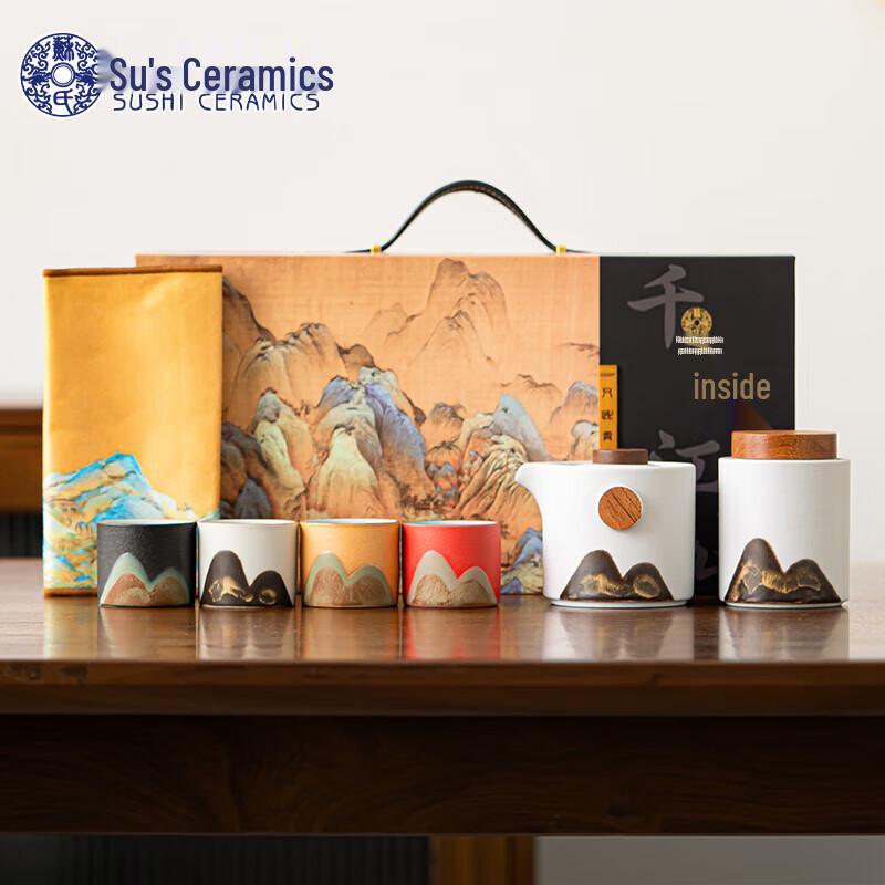 Su s Ceramic Hand-painted Landscape Tea Set
Su s Ceramic Hand-painted Landscape Tea Set