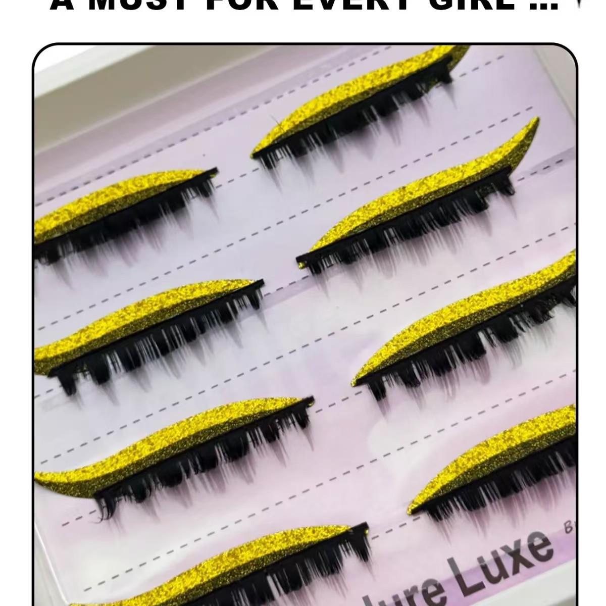 Glitter Self-Adhesive Eyeliner & Eyeshadow Stickers with False Eyelashes & Double Eyelid Effect серебряный
Glitter Self-Adhesive Eyeliner & Eyeshadow Stickers with False Eyelashes & Double Eyelid Effect серебряный