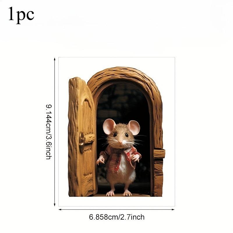 1/2pcs Cute Mouse Hole Door Decals Wall Stickers Home Room Decoration Self-Adhesive Stickers for Home Bedroom Nursery Wall Decor
1/2pcs Cute Mouse Hole Door Decals Wall Stickers Home Room Decoration Self-Adhesive Stickers for Home Bedroom Nursery Wall Decor
