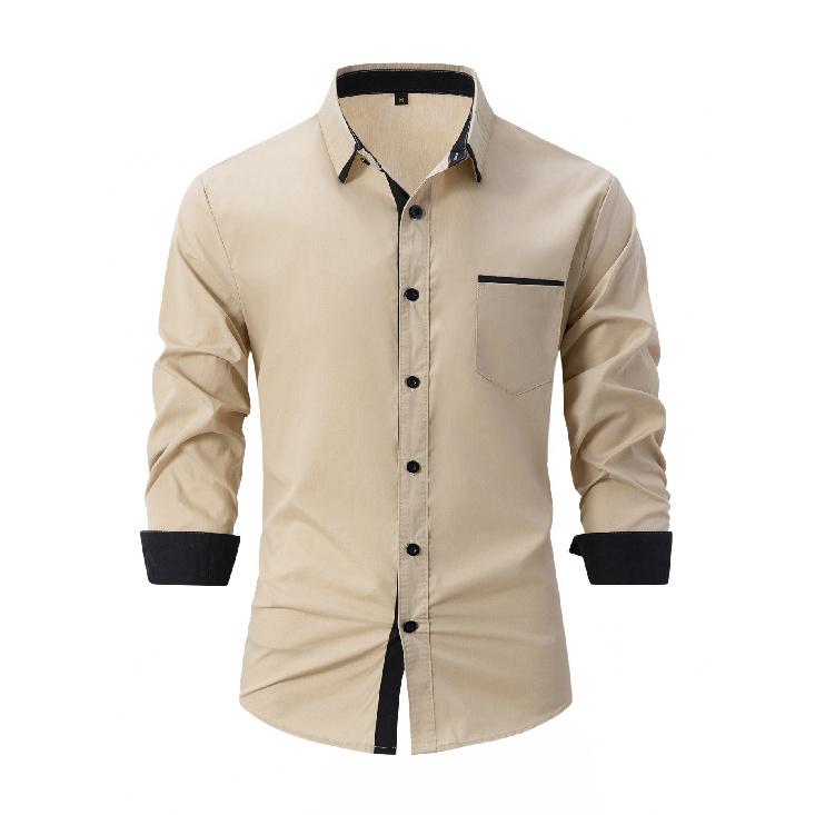 2026 New Fashion Spring and Autumn Men s Color Block Business Slim Fit Casual Long Sleeve Shirt XXXL хакі
2026 New Fashion Spring and Autumn Men s Color Block Business Slim Fit Casual Long Sleeve Shirt XXXL хакі