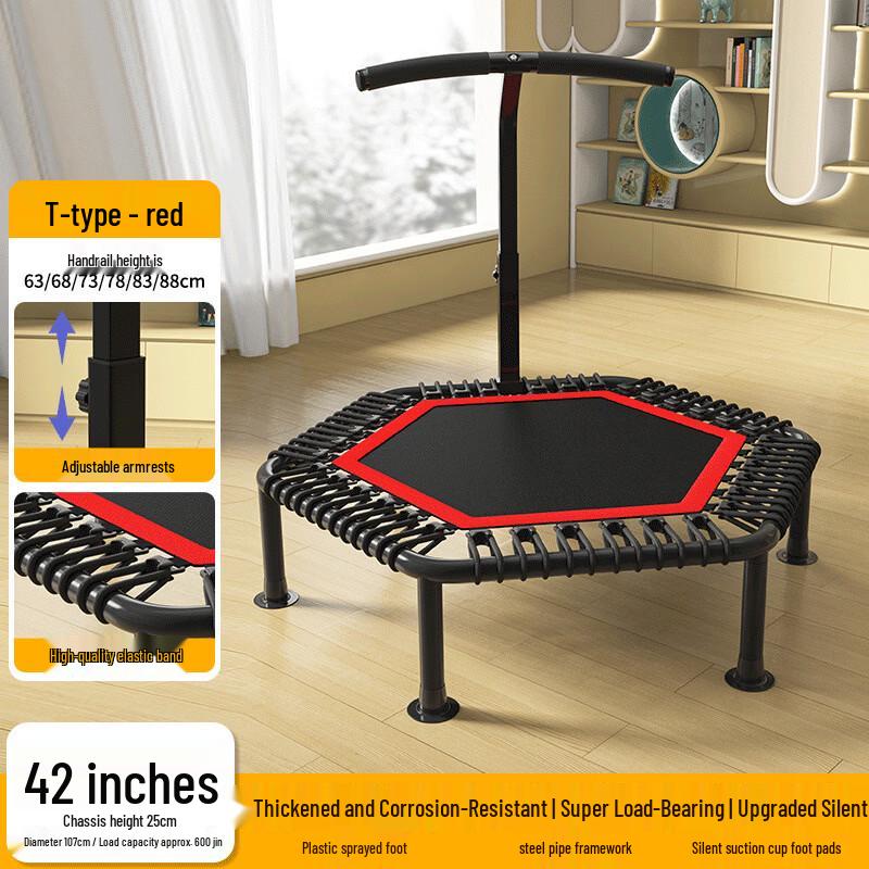 TLXT 42-inch Hexagonal Kids Indoor Trampoline
TLXT 42-inch Hexagonal Kids Indoor Trampoline
