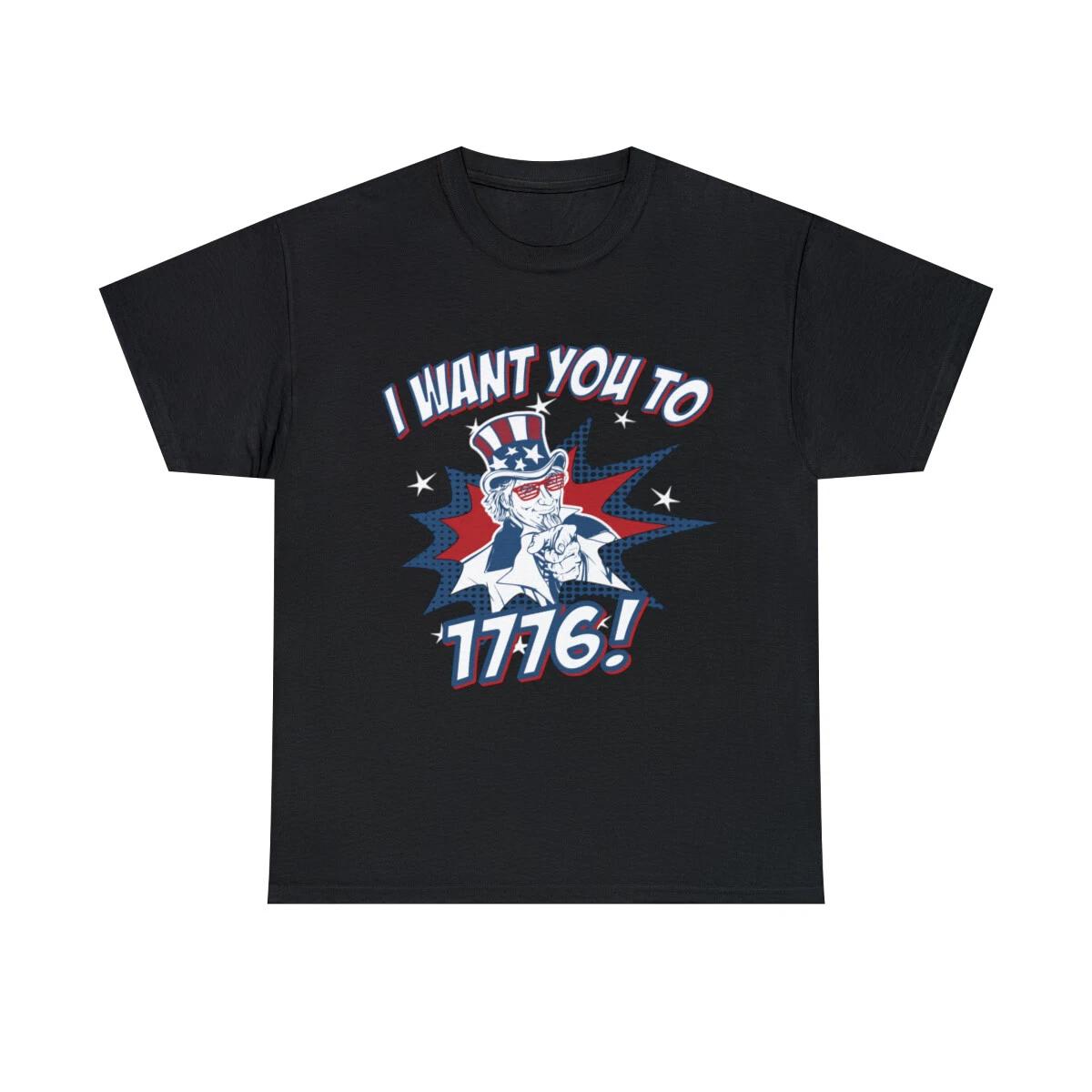 I Want You To 1776 4th Of July Graphic Tee Shirt, S-5XL 3XL
I Want You To 1776 4th Of July Graphic Tee Shirt, S-5XL 3XL