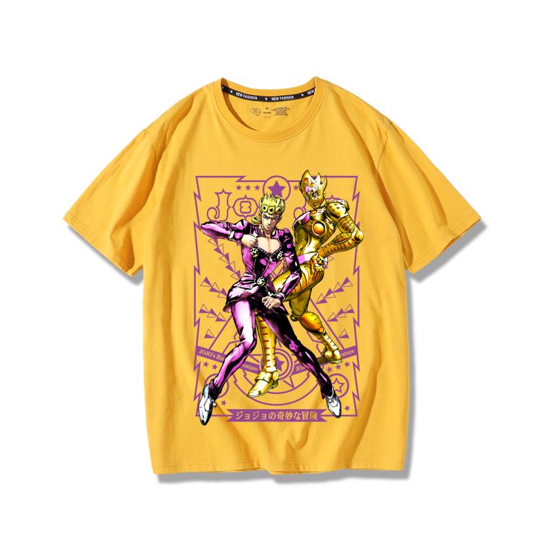 JoJo s Bizarre Adventure аниме печать личности летняя мужская футболка из 100% хлопка для улицы, повседневная, удобная, трендовая, уличная одежда 4XL
JoJo s Bizarre Adventure аниме печать личности летняя мужская футболка из 100% хлопка для улицы, повседневная, удобная, трендовая, уличная одежда 4XL