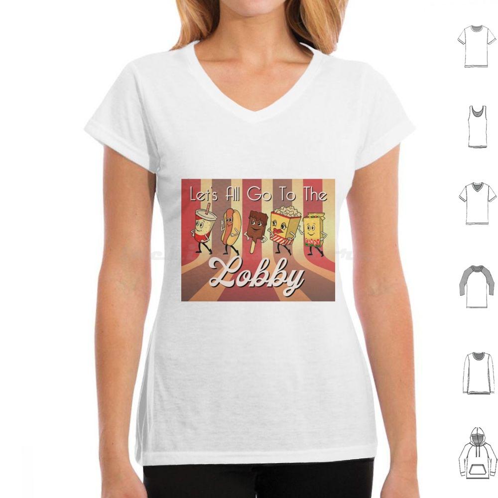 Lets All Go To The Lobby T Shirt Big Size 100 Cotton Lobby Food Cute Vintage Retro Hollywood Movies Theatre Intermission 4XL
Lets All Go To The Lobby T Shirt Big Size 100 Cotton Lobby Food Cute Vintage Retro Hollywood Movies Theatre Intermission 4XL