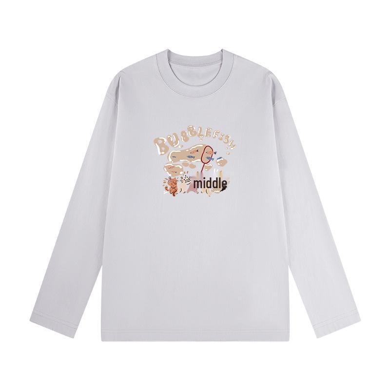 Unisex American Casual Heavyweight Long-Sleeve T-Shirt - Trendy Autumn Bubble Base Layer XL (130-150 lbs)
Unisex American Casual Heavyweight Long-Sleeve T-Shirt - Trendy Autumn Bubble Base Layer XL (130-150 lbs)
