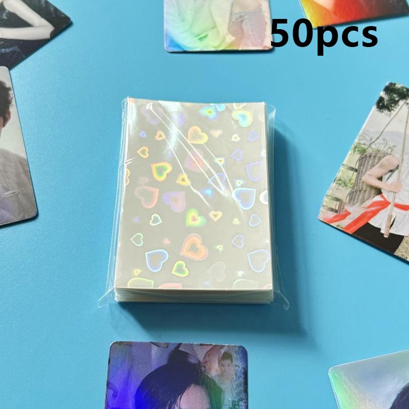 50 шт. Kpop рукави для карток Тримач для карток Серце Bling Тримач для фотокарток Фотокартка Плівки для карток Протектор Фотокартки Захисні 50PCS білий
50 шт. Kpop рукави для карток Тримач для карток Серце Bling Тримач для фотокарток Фотокартка Плівки для карток Протектор Фотокартки Захисні 50PCS білий