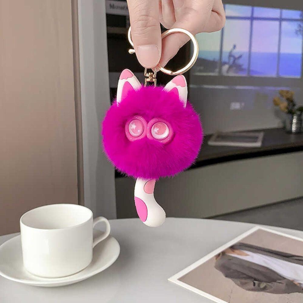 Cute Plush Pendant Creative Plush Keychain New Cat Keychain
Cute Plush Pendant Creative Plush Keychain New Cat Keychain