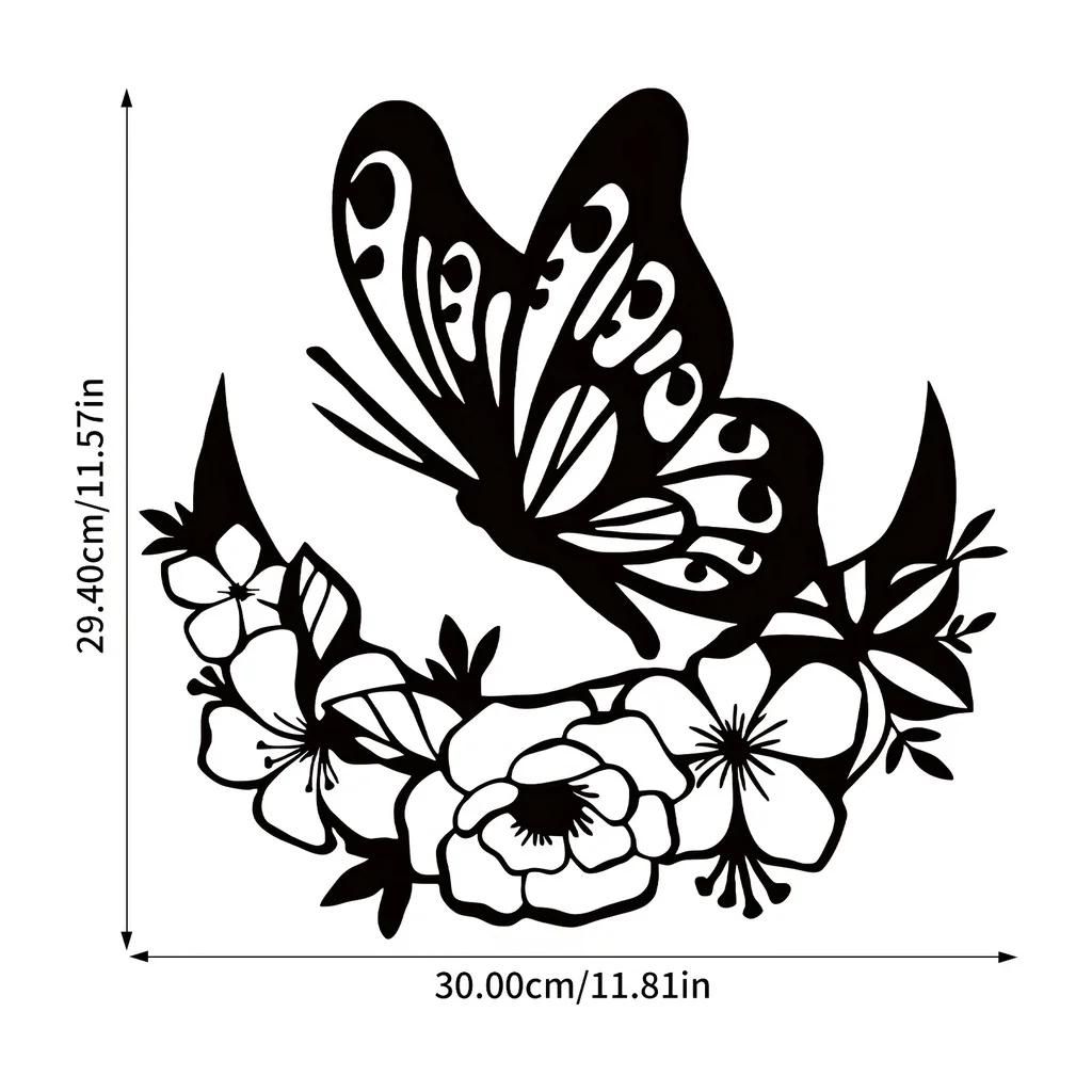 Изысканный лунный металлический цветочный арт-декор - Фаза Луны в стиле бохо с цветком и бабочкой для стены дома светло-серый
Изысканный лунный металлический цветочный арт-декор - Фаза Луны в стиле бохо с цветком и бабочкой для стены дома светло-серый
