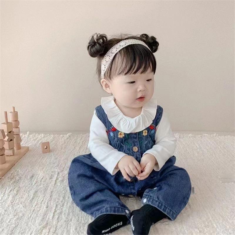 Spring & Autumn Baby Denim Jumpsuit Set - Casual 2-Piece Romper & Overalls for Girls 90 cm
Spring & Autumn Baby Denim Jumpsuit Set - Casual 2-Piece Romper & Overalls for Girls 90 cm