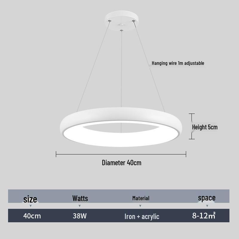 Nordic LED Ceiling Light for Living Room, Dining Table, Barbershop, Bedroom – Modern Minimalist Pendant Fixture LED - Warm Light
Nordic LED Ceiling Light for Living Room, Dining Table, Barbershop, Bedroom – Modern Minimalist Pendant Fixture LED - Warm Light