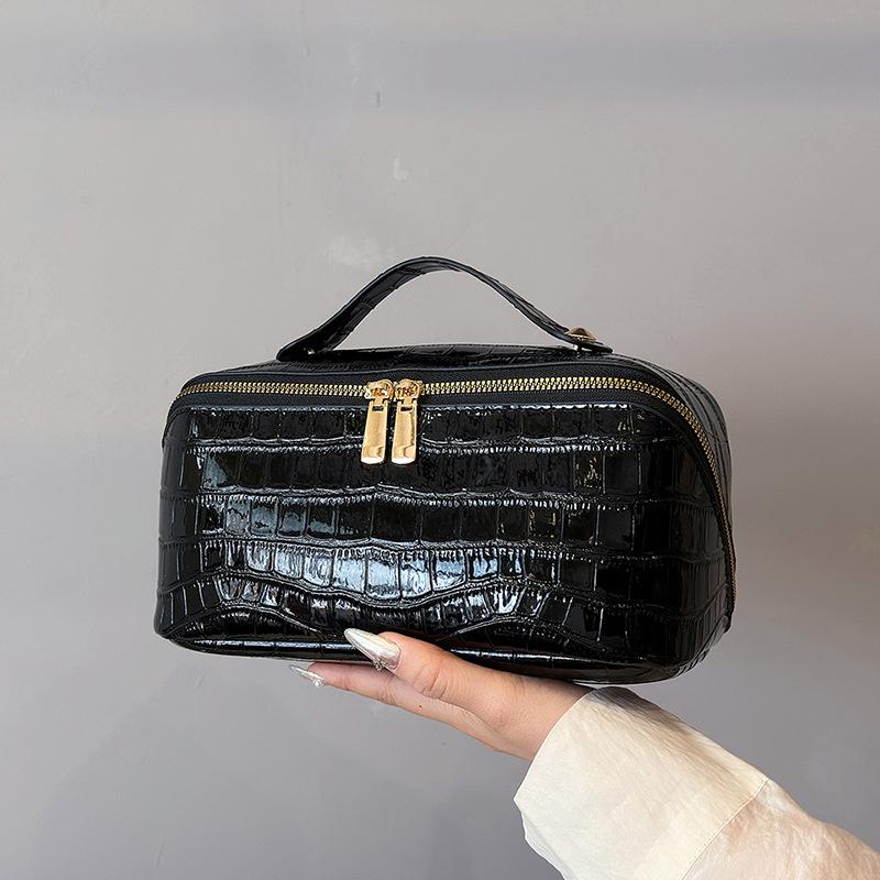 2026 Bark Pattern Cosmetic Bag, New High-end Niche Large-capacity Convenient Travel Toilet Bag, Cosmetic Storage Bag 25*12*13CM чёрный
2026 Bark Pattern Cosmetic Bag, New High-end Niche Large-capacity Convenient Travel Toilet Bag, Cosmetic Storage Bag 25*12*13CM чёрный