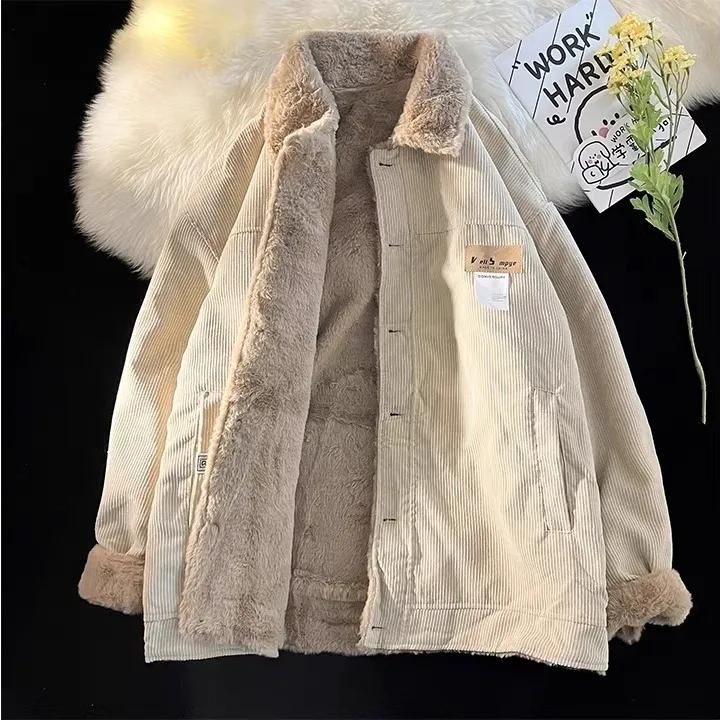 Мужская осенне-зимняя винтажная вельветовая куртка в корейском стиле, повседневное пальто свободного кроя с утолщением XS
Мужская осенне-зимняя винтажная вельветовая куртка в корейском стиле, повседневное пальто свободного кроя с утолщением XS