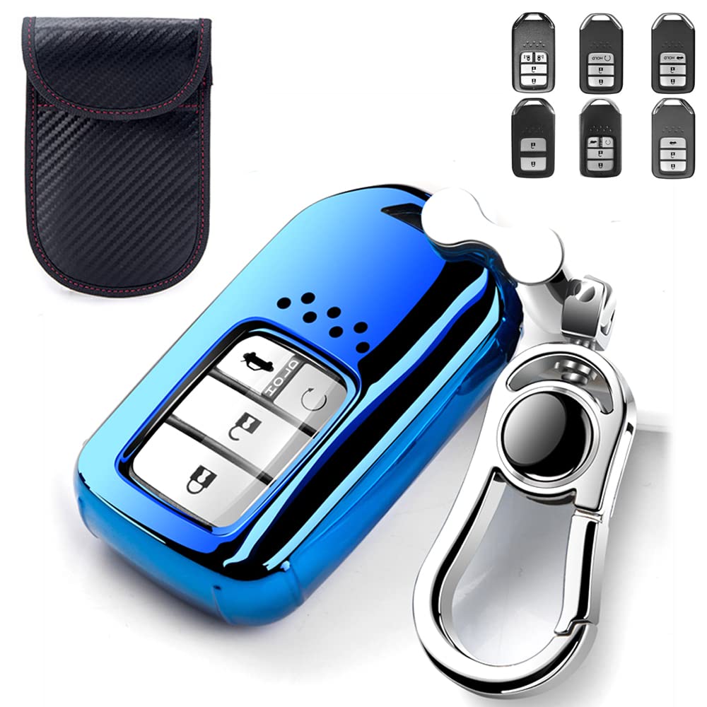 LETINGFAR Key Case, For Honda, Honda Key Cover, Luxury TPU Lightweight, Honda Key Holder, HONDA-TPU-YUAN синій
LETINGFAR Key Case, For Honda, Honda Key Cover, Luxury TPU Lightweight, Honda Key Holder, HONDA-TPU-YUAN синій