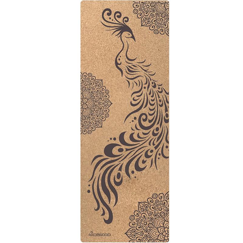 Natural Rubber Yoga Mat - Peacock Design
Natural Rubber Yoga Mat - Peacock Design
