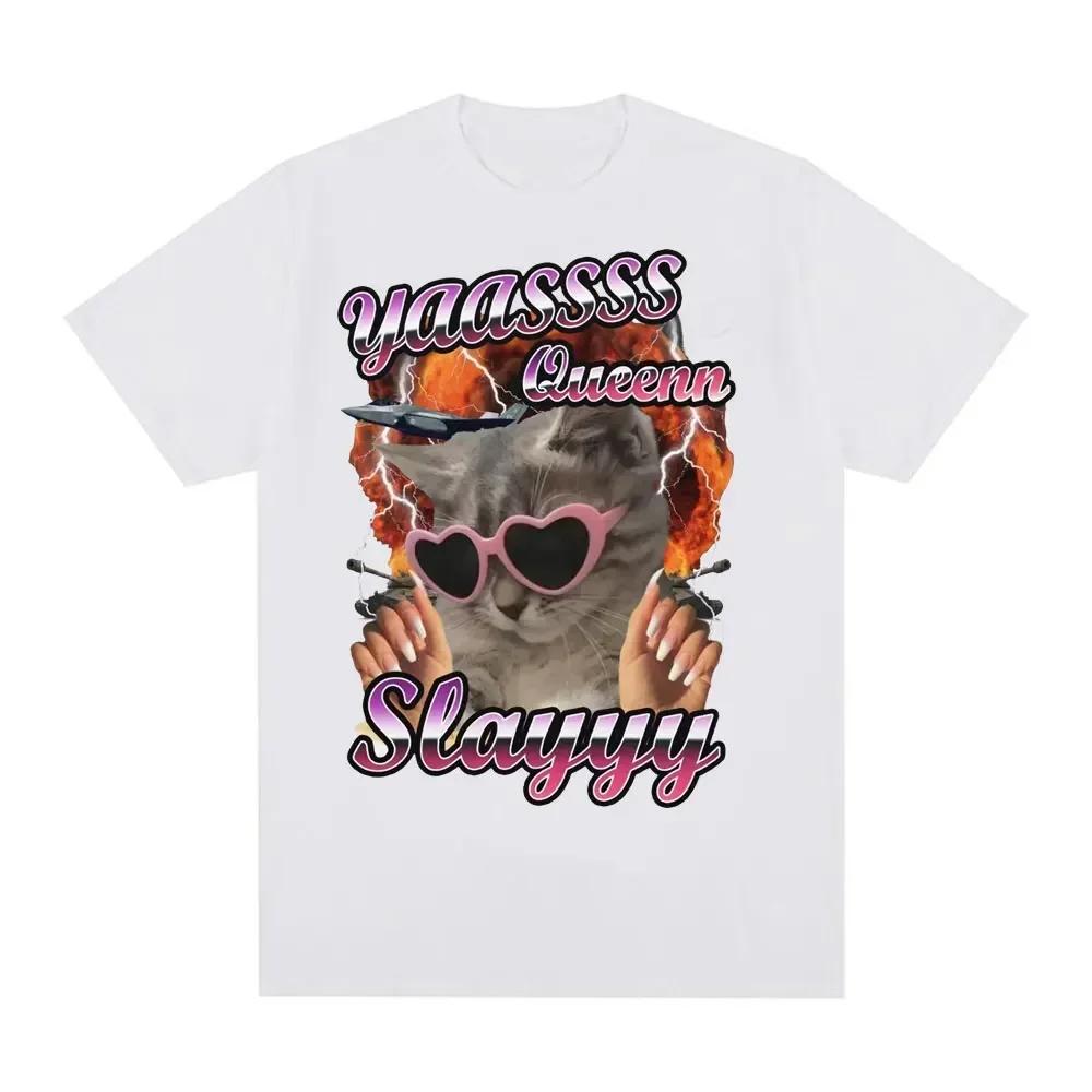 2026 Yas Queen Slay Fun Cat Enthusiast T-shirt Women Men Fashion Cute Short Sleeve Casual T-shirt Fashion Harajuku T-shirt 4XL
2026 Yas Queen Slay Fun Cat Enthusiast T-shirt Women Men Fashion Cute Short Sleeve Casual T-shirt Fashion Harajuku T-shirt 4XL