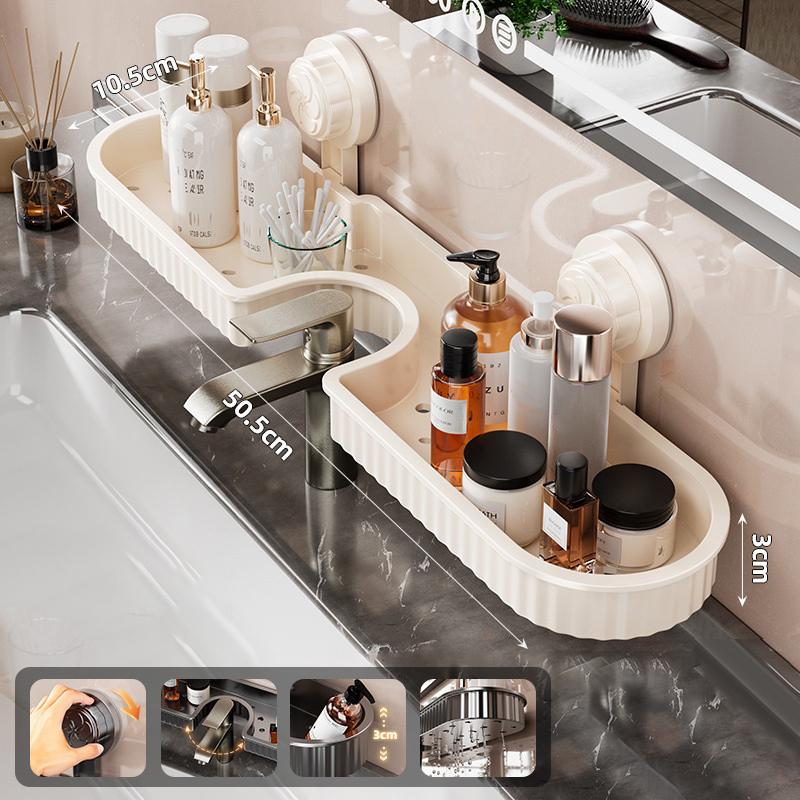 1Pc Household Suction Cup Sink Shelf Without Drilling Wall-Mounted Faucet Drain Organizer Faucet Universal Models
1Pc Household Suction Cup Sink Shelf Without Drilling Wall-Mounted Faucet Drain Organizer Faucet Universal Models