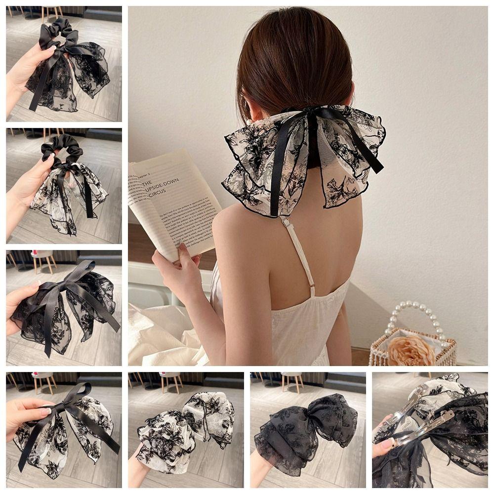 Заколка для волос с кружевным бантом и бантом Oversize Sweet Girl
Заколка для волос с кружевным бантом и бантом Oversize Sweet Girl