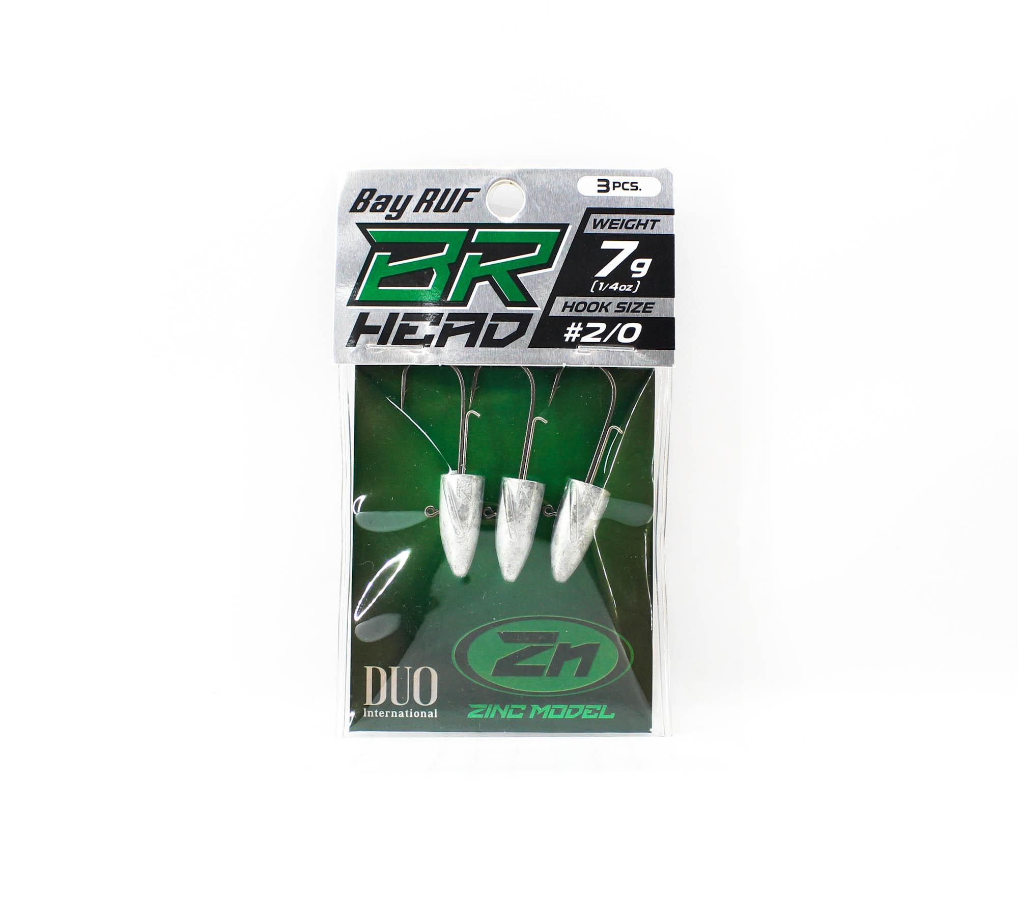 Головка для джиг-головки Duo Jig Head BR HB цинкова, розмір 2/0, 7 грамів, 3 штуки
Головка для джиг-головки Duo Jig Head BR HB цинкова, розмір 2/0, 7 грамів, 3 штуки