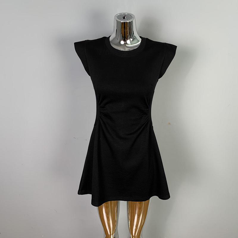 Korean Dongdaemun Pleated Commuting Dress with Waist-Cinching Round Neck Design One Size чёрный
Korean Dongdaemun Pleated Commuting Dress with Waist-Cinching Round Neck Design One Size чёрный