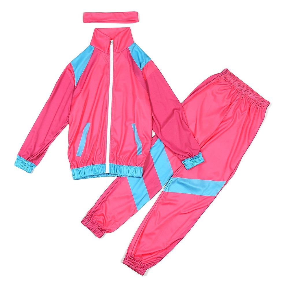 3Pcs/Set Hippie 80s Tracksuit Carnival Party Hip Hop Costume 70s Disco Costume Kids Boys Girls M рожевий
3Pcs/Set Hippie 80s Tracksuit Carnival Party Hip Hop Costume 70s Disco Costume Kids Boys Girls M рожевий