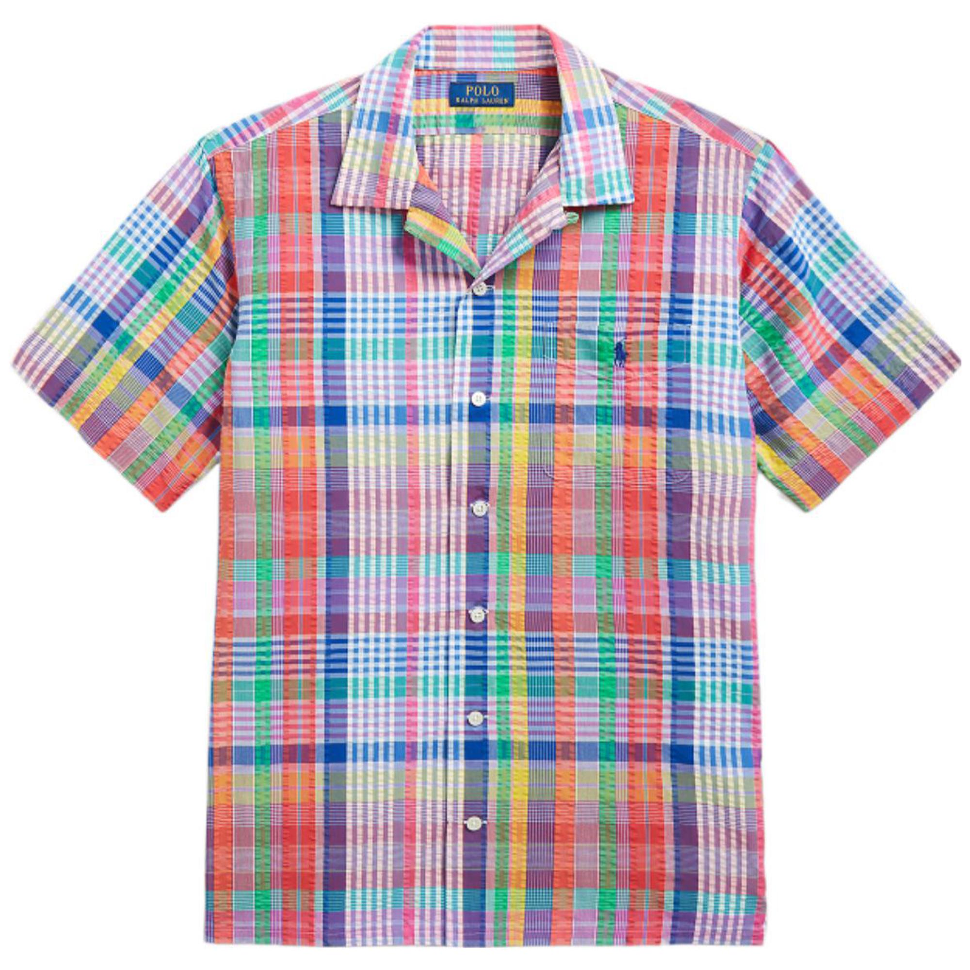 Polo Ralph Lauren SS23 Клетчатая рубашка с вышивкой пони, с коротким рукавом, мужская, рубашки, многоцветный, MNPOWOV1N820627-999 S
Polo Ralph Lauren SS23 Клетчатая рубашка с вышивкой пони, с коротким рукавом, мужская, рубашки, многоцветный, MNPOWOV1N820627-999 S