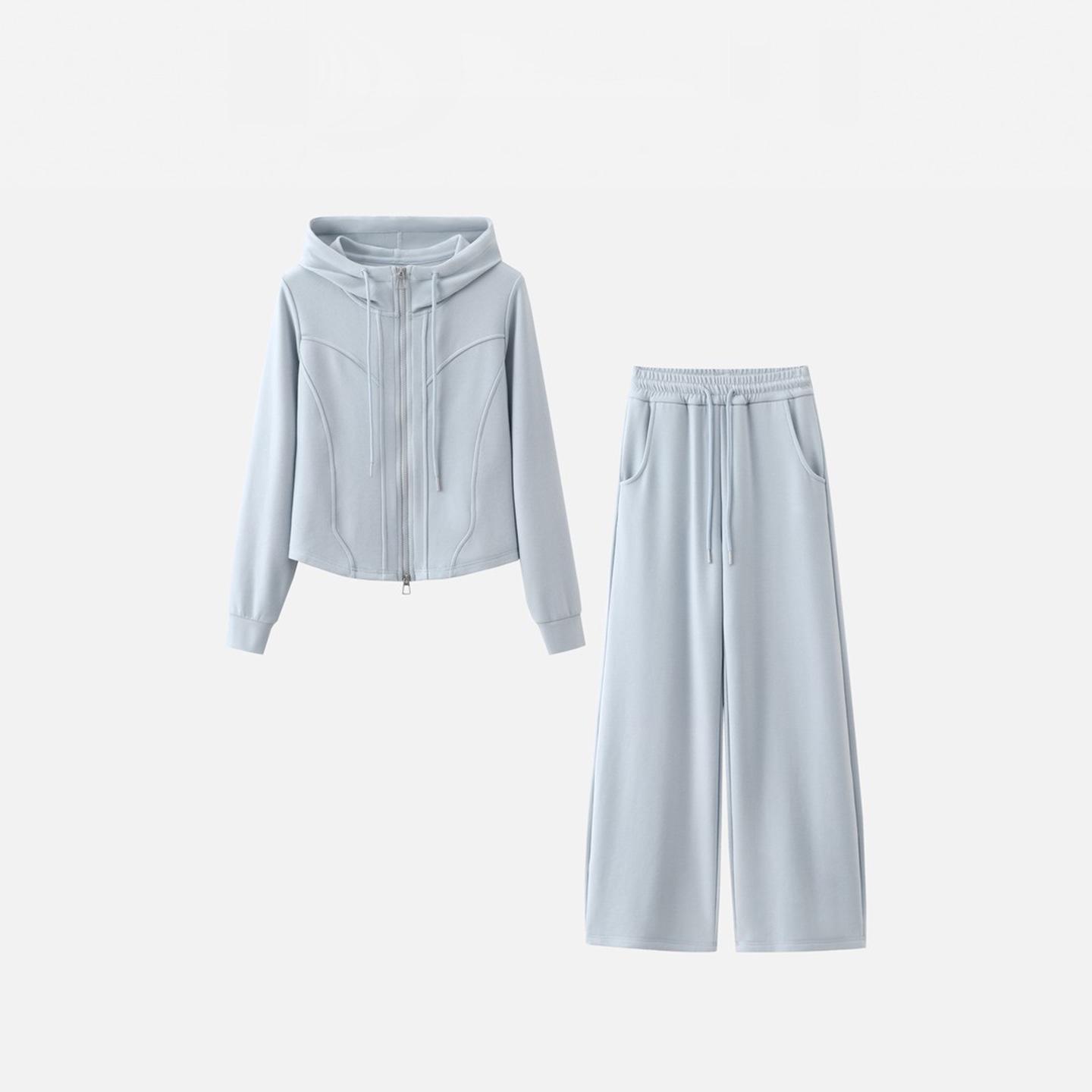 2026 Sporty Casual Women s Hooded Jacket & Straight Long Pants Two-Piece Set – Spring/Autumn Fashion XL небесно-голубой
2026 Sporty Casual Women s Hooded Jacket & Straight Long Pants Two-Piece Set – Spring/Autumn Fashion XL небесно-голубой