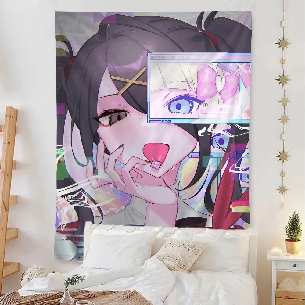 VIKAMA Meme Tapestry Craving Girl Streamer Overload Psychedelic Art Vibrant Hippie Wall Decor Perfect For Gaming Rooms 74x94cm(29x37in)
VIKAMA Meme Tapestry Craving Girl Streamer Overload Psychedelic Art Vibrant Hippie Wall Decor Perfect For Gaming Rooms 74x94cm(29x37in)