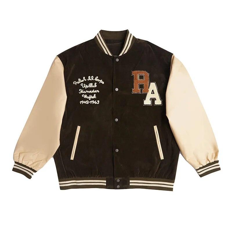 New Men s Baseball Uniform Spring Autumn Y2K Retro Trend Leather Sleeves Jacket Men Letter Embroidery Black Coats Unisex Jackets
New Men s Baseball Uniform Spring Autumn Y2K Retro Trend Leather Sleeves Jacket Men Letter Embroidery Black Coats Unisex Jackets