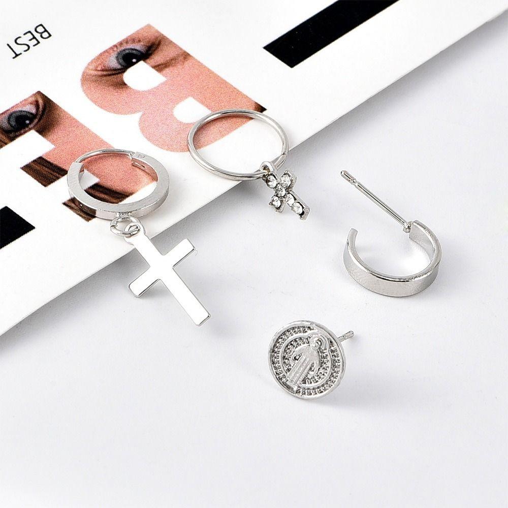 Drop Girl Gift Cross Pendent Korean Style Earrings Stud Earrings Dangle Earrings Women Earrings Set
Drop Girl Gift Cross Pendent Korean Style Earrings Stud Earrings Dangle Earrings Women Earrings Set