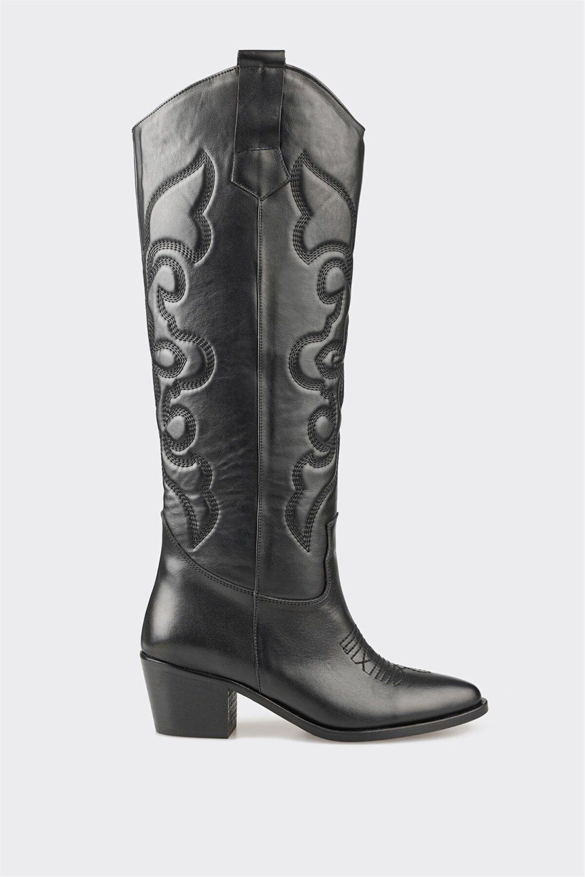 Women Modern Stylish Fashion Boots Boots Genuine Leather Black Leather Boots 36
Women Modern Stylish Fashion Boots Boots Genuine Leather Black Leather Boots 36